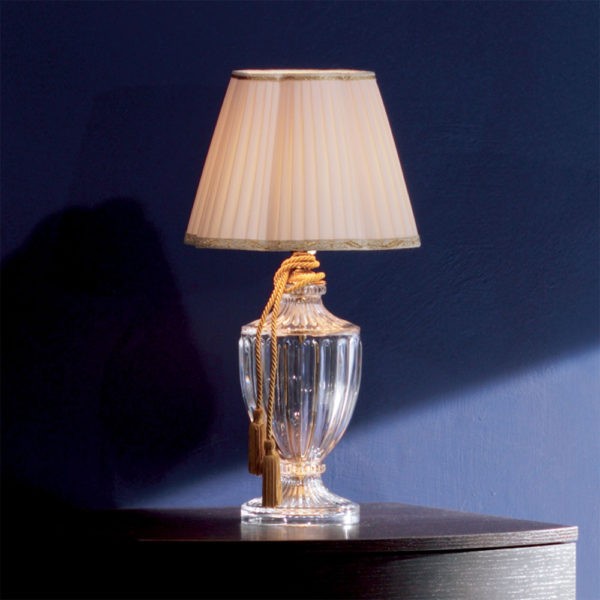 Настольная лампа со стеклянным основанием EUROLUCE LAMPADARI, артикул 244/LP1LA